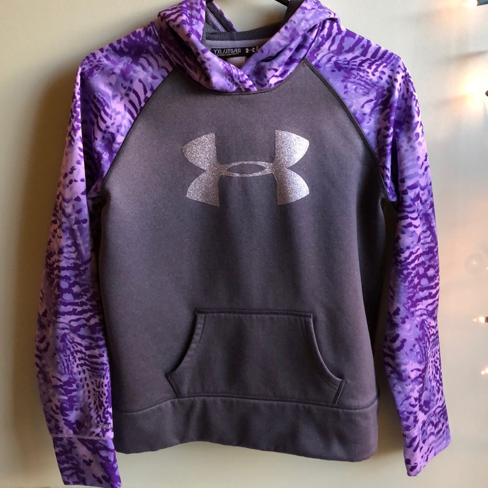 Youth Under Amour athletic hoodie